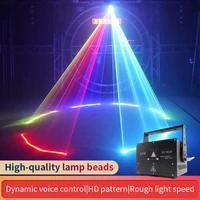 3w rgb full color animation laser light stage light show system for dj disco projector party stage holiday and other events