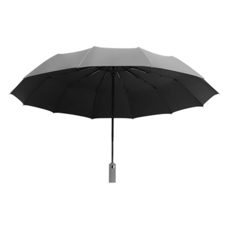 

10/12K Strong Wind Resistant Folding Automatic Rain Umbrellas Business Retro Gentleman Sunshade Umbrella Big Parasol