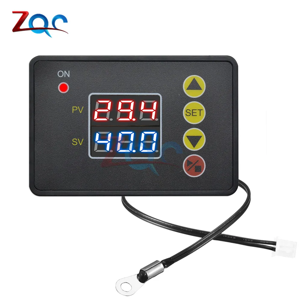 Светодиодный термостат W2310 цифровой регулятор температуры NTC датчик 10K 12 В/24 В/220 В