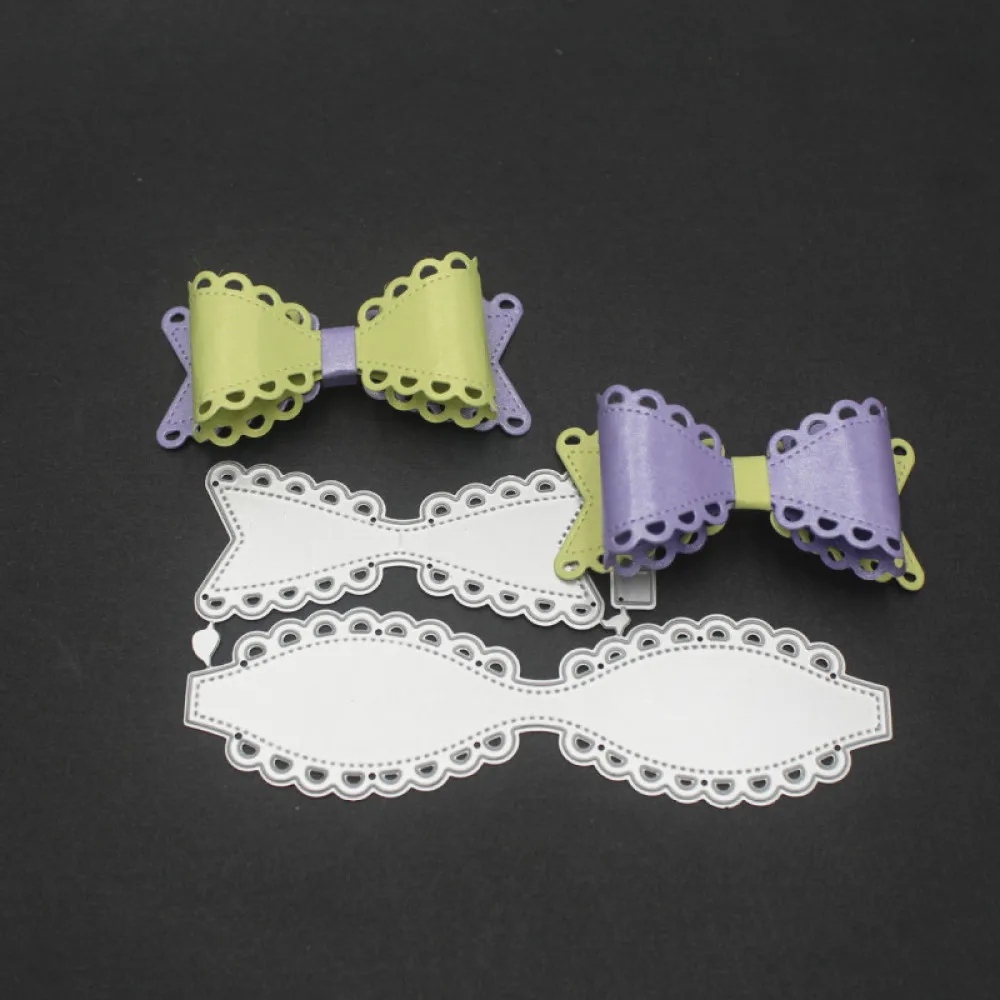 

Bow Series Metal Cutting Dies for Diy Scrapbooking Die Cut New 2021 Paper Card Making Craft Embossing
