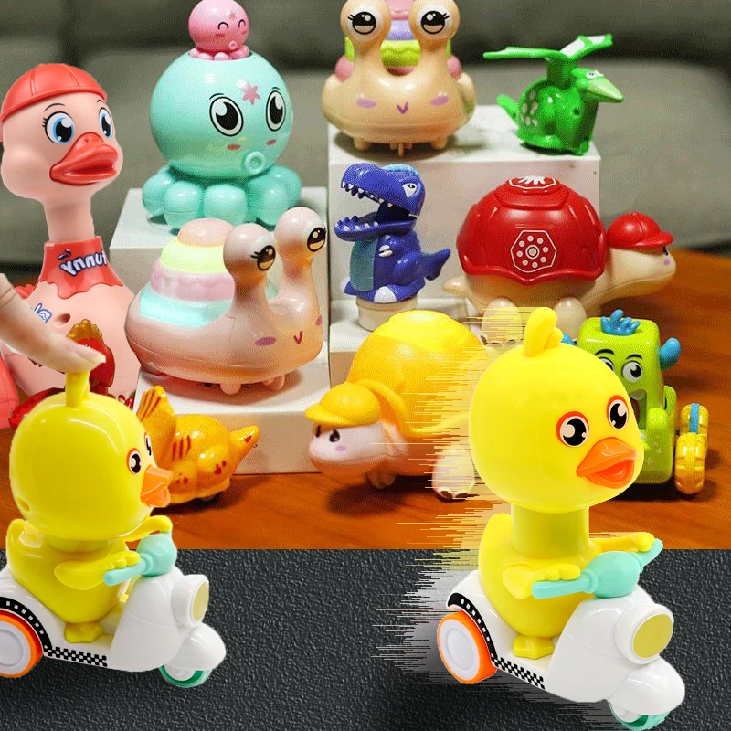 

Classic Wind Up Toys Boys Gift Girls Children's Coasting dinosaurs ducks Fish Animals Clockwork Cars Babys Kids Toy for Toddlers
