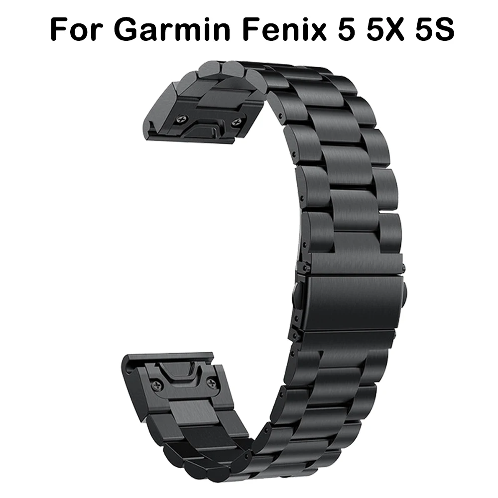 22 мм 26 20 металлический ремешок для Garmin Fenix 6 6X 6s GPS Смарт-часы браслет из