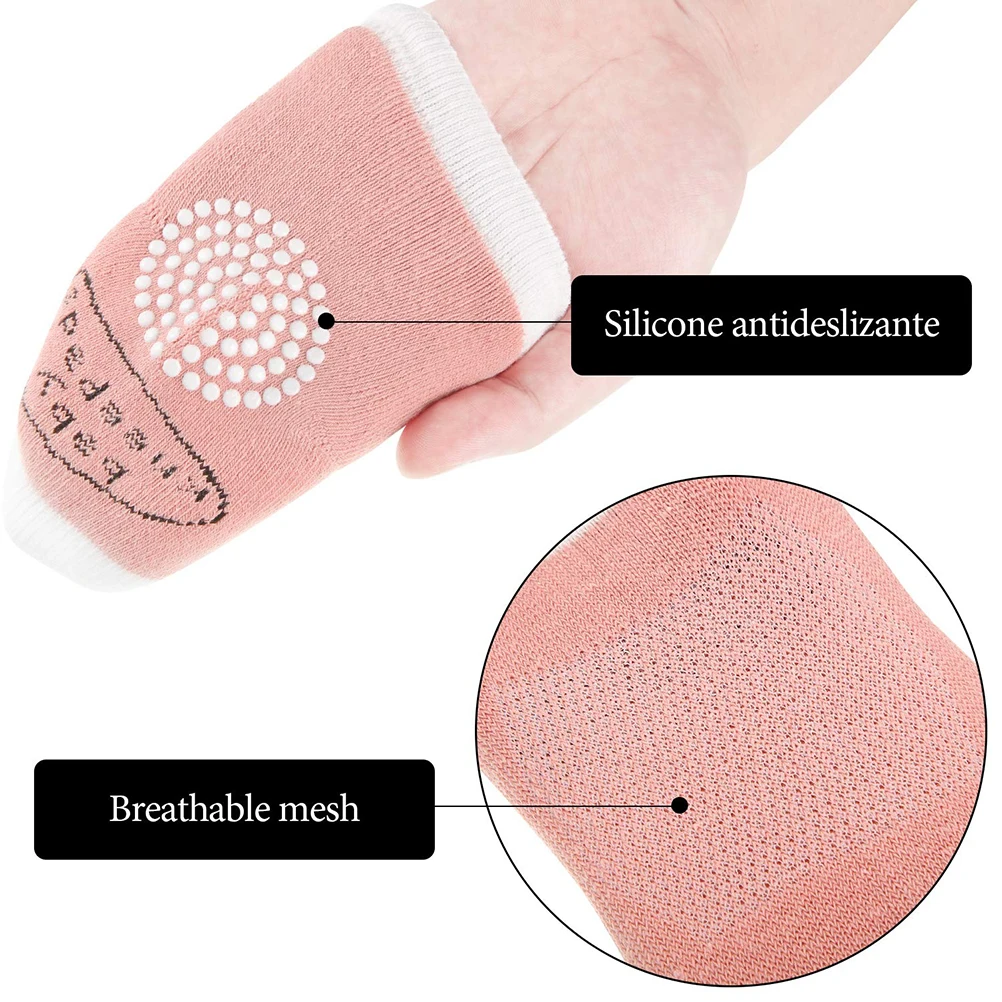 

1 Pair Baby Cotton Knee Pads Kids Anti Slip Crawl Necessary Knee Protector Babies Leggings Children Leg Warmers Kneepads