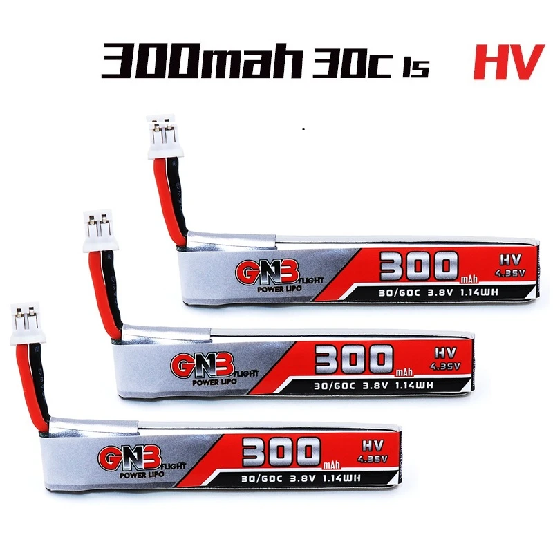 Max 60c 3.8V 300mAh 30C 4.35V Lipo Battery For Snapper6/7/8/Mobula7/UR65/US65/UK65/Betafpv65/75 RC FPV Racing Drone Spare Parts |