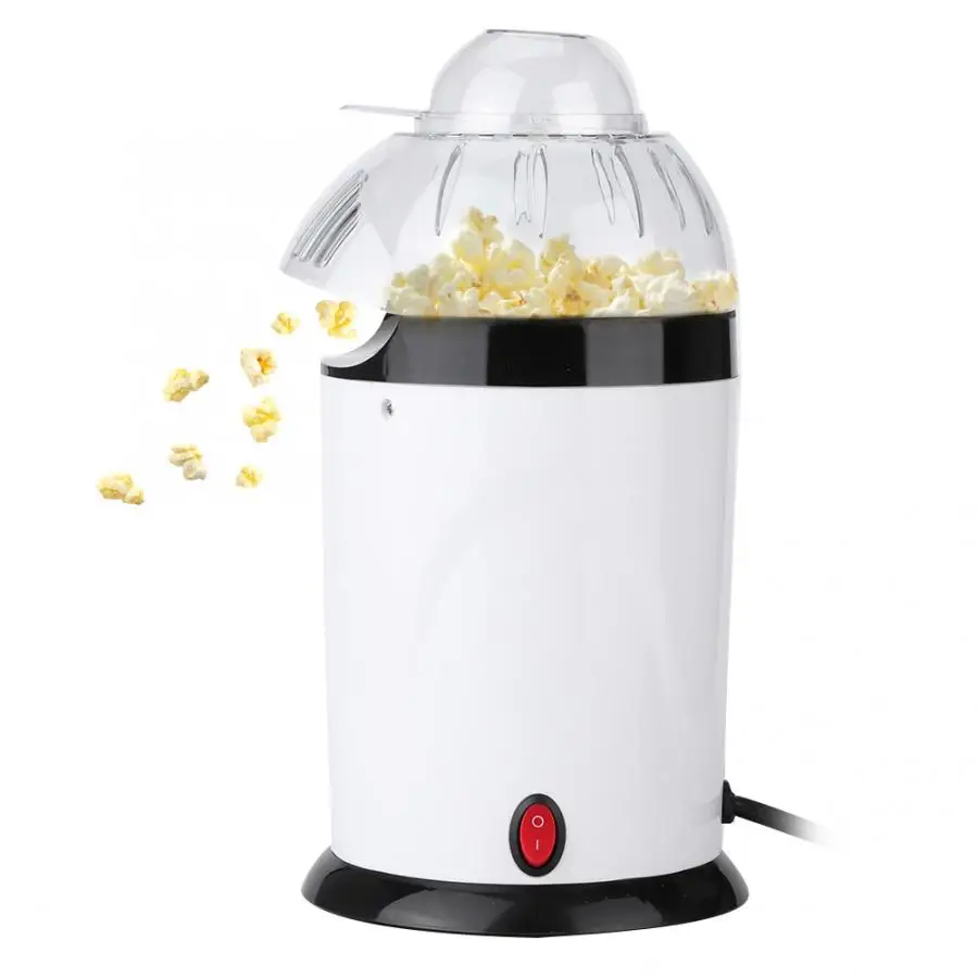 

1200W Popcorn Maker Household Mini Electric Blower Automatic Popcorn Machine with a swirl 220-240V Corn Popper Kitchen Machine