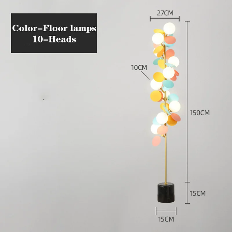 

Modern INS Petal LED Floor Lamp ForLliving Room Floor Lights Standing Lamp Bedroom Bedside Indoor Decor Stand Lighting Fixtures