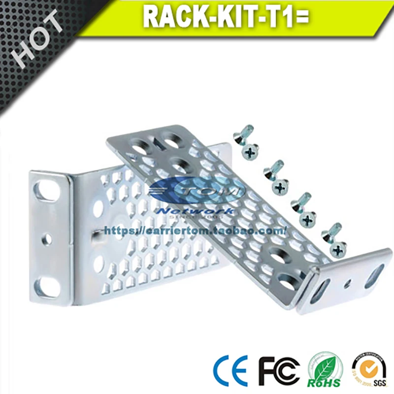 Новый комплект для крепления на стойку 19 дюймов Φ = срок службы кронштейнов Wrty!