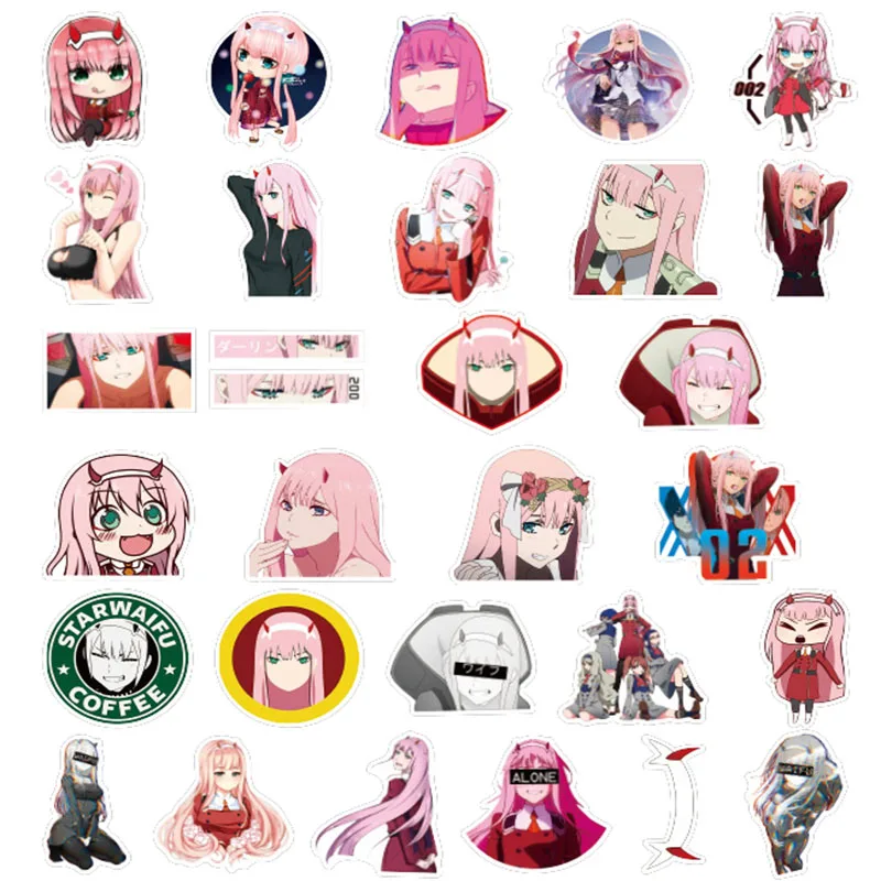 50 шт. японская анимация отбеливатель наклейки для скрапбукинга скейтборд багаж