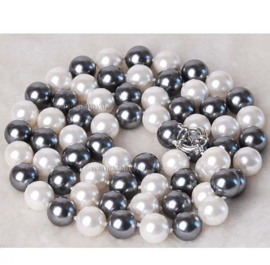 Модные ювелирные изделия Бесплатная доставка потрясающий Круглый 10-11 мм Южное