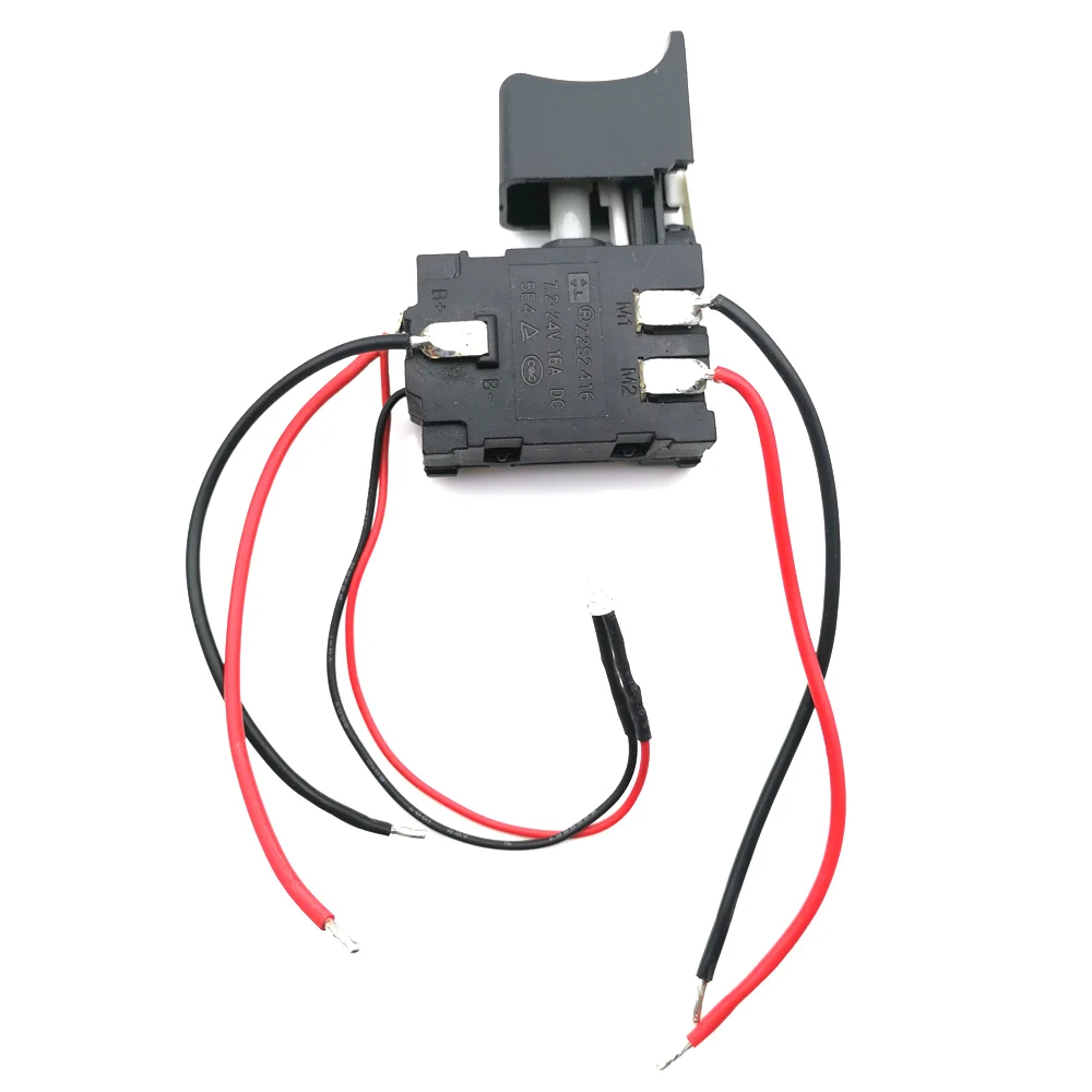 Электрическая дрель Пыленепроницаемая кнопочный триггерный переключатель