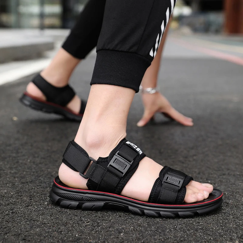 New men's sandals beach shoes slippers refreshing comfortable lightweight and convenient men | Обувь
