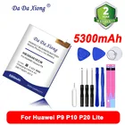 5300 мАч HB366481ECW Аккумулятор для телефона 10 EVA-AL00 Ascend P9 Lite G9 Honor 8 для Huawei 5c