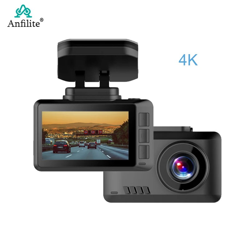 Anfilite HD 4K Автомобильный видеорегистратор с Wi Fi датчиком Sony 2160P ночная версия