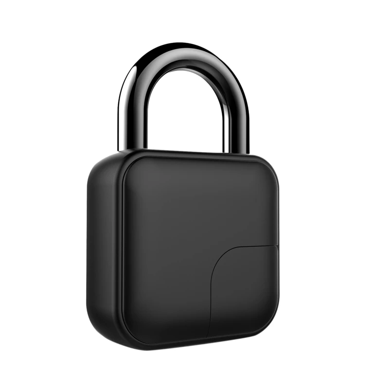 USB Smart Fingerprint Lock with Cover Rechargeable IP65 Waterproof Avoid Cloning for Locker Door Luggage Backpack | Безопасность и