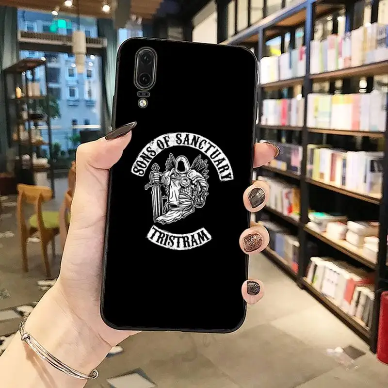 

sons of anarchy USA TV Painted Phone Case For Huawei honor Mate P 10 20 30 40 Pro 10i 9 10 20 8 x Lite