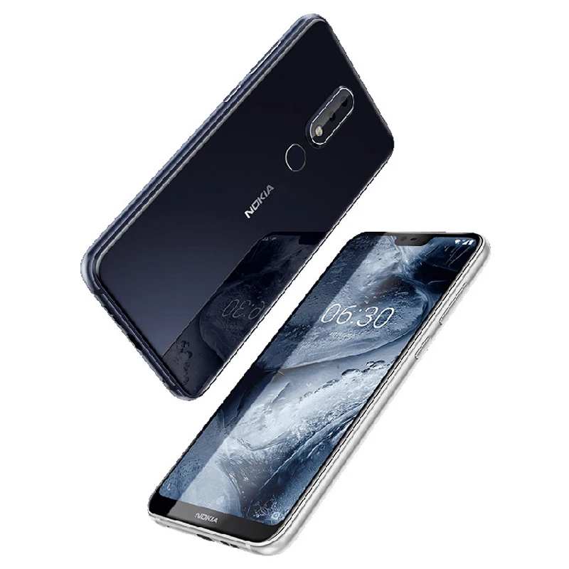 Смартфон Nokia X6 6 1 plus X7 Android полноэкранный две карты 4 ГБ 64 синий черный 3 32