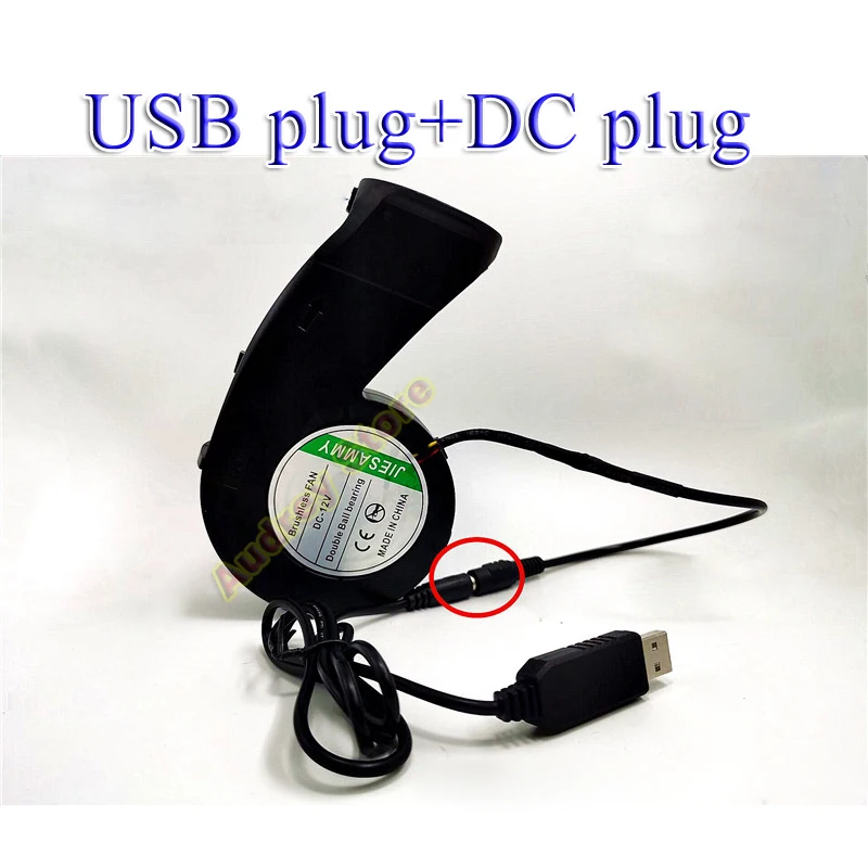 3700 об/мин 7 32 Вт 0.61A DC12V USB большой объем воздуха двойной шаровой подшипник