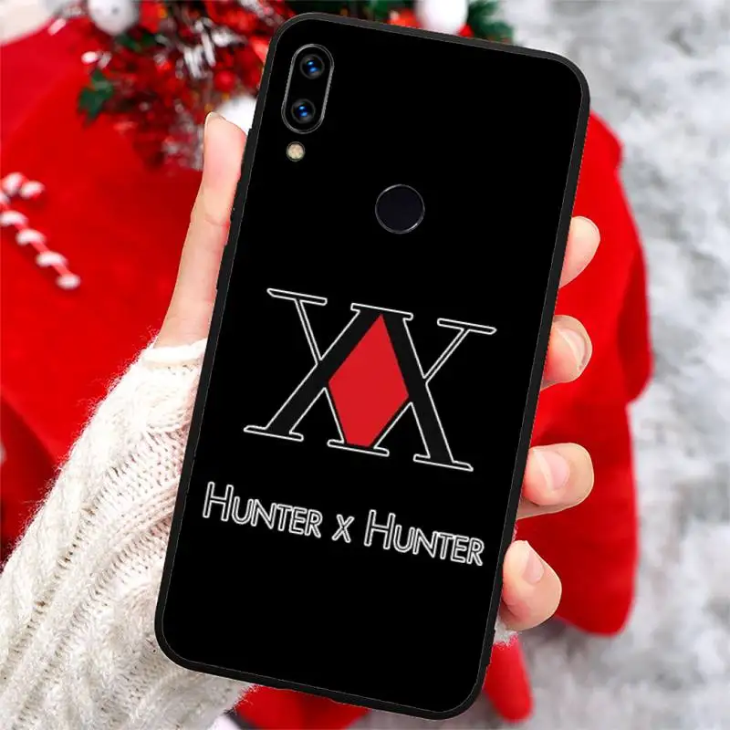 

Hunter X hunter anime manga high quality luxury shell Phone Case For Xiaomi Redmi note 7 8 9 t k30 max3 9 s 10 pro lite