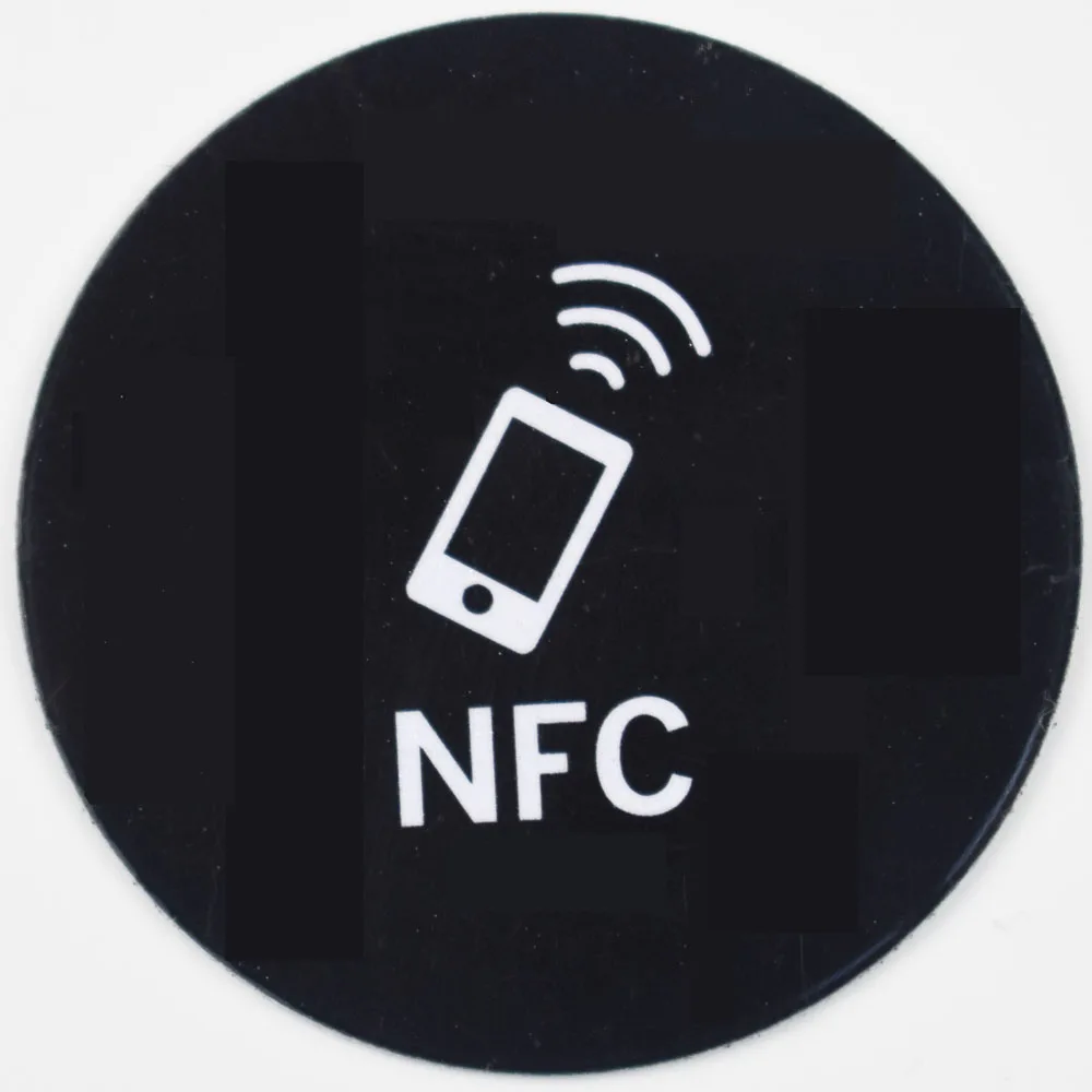 10pcs/lot UID 13.56MHz IC Card Clone Changeable Smart Epoxy Sticker Tag 1K S50 RFID Access Control Block 0 Sector Writable | Безопасность