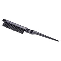 combing brush slim line styling comb black color 23cm handle combs for hairstylist pro salon hairdressing teasing back hair