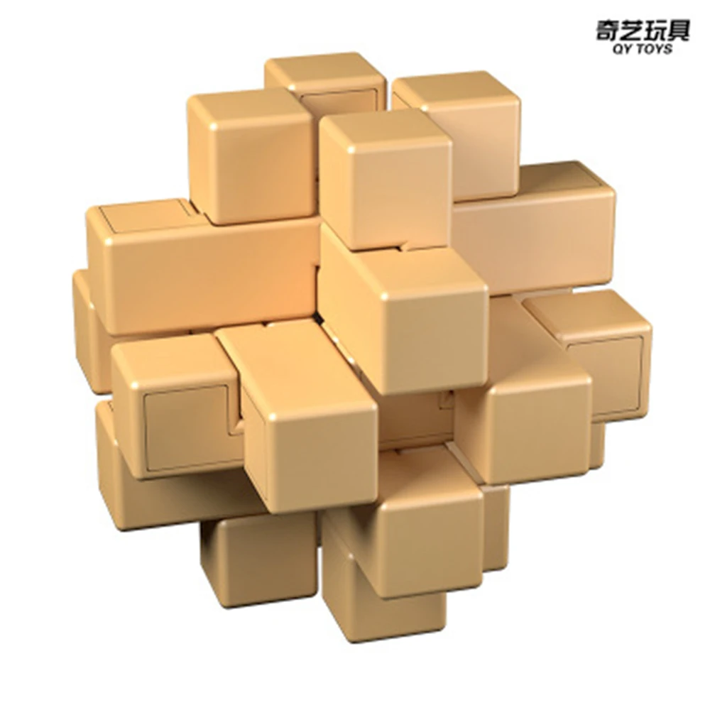 Кубик-головоломка qiyi 3D игрушки Kong Ming Luban Lock сборный шар кубик-головоломка вызов IQ