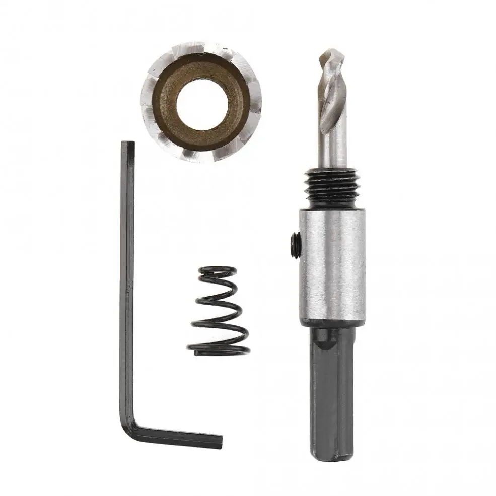 Hole Saw HSS Drill Bit Drilling Cutter Tool with 20mm for Installing Locks Door Knobs | Инструменты