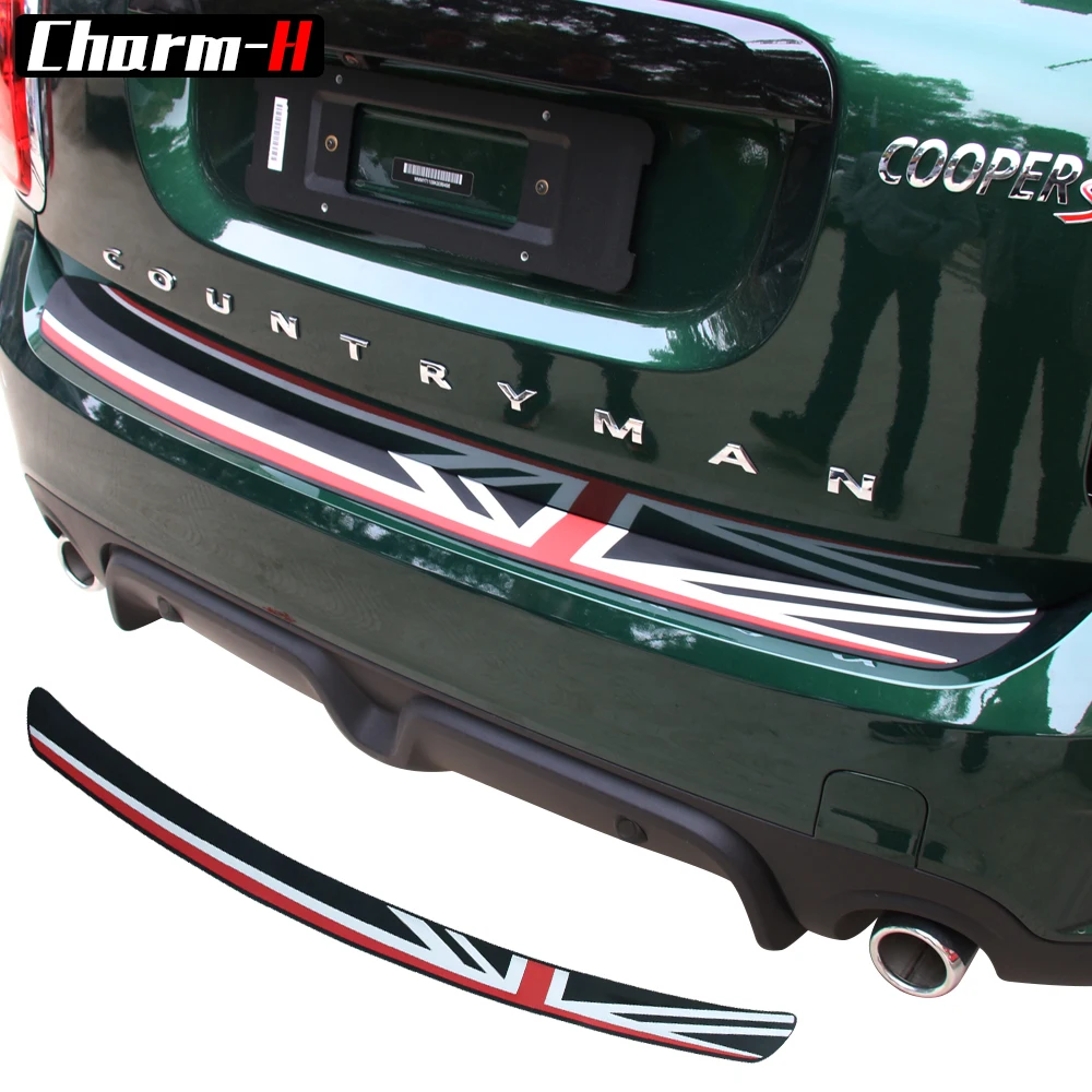 Резиновая защита для заднего бампера автомобиля защитная наклейка на бампер Mini