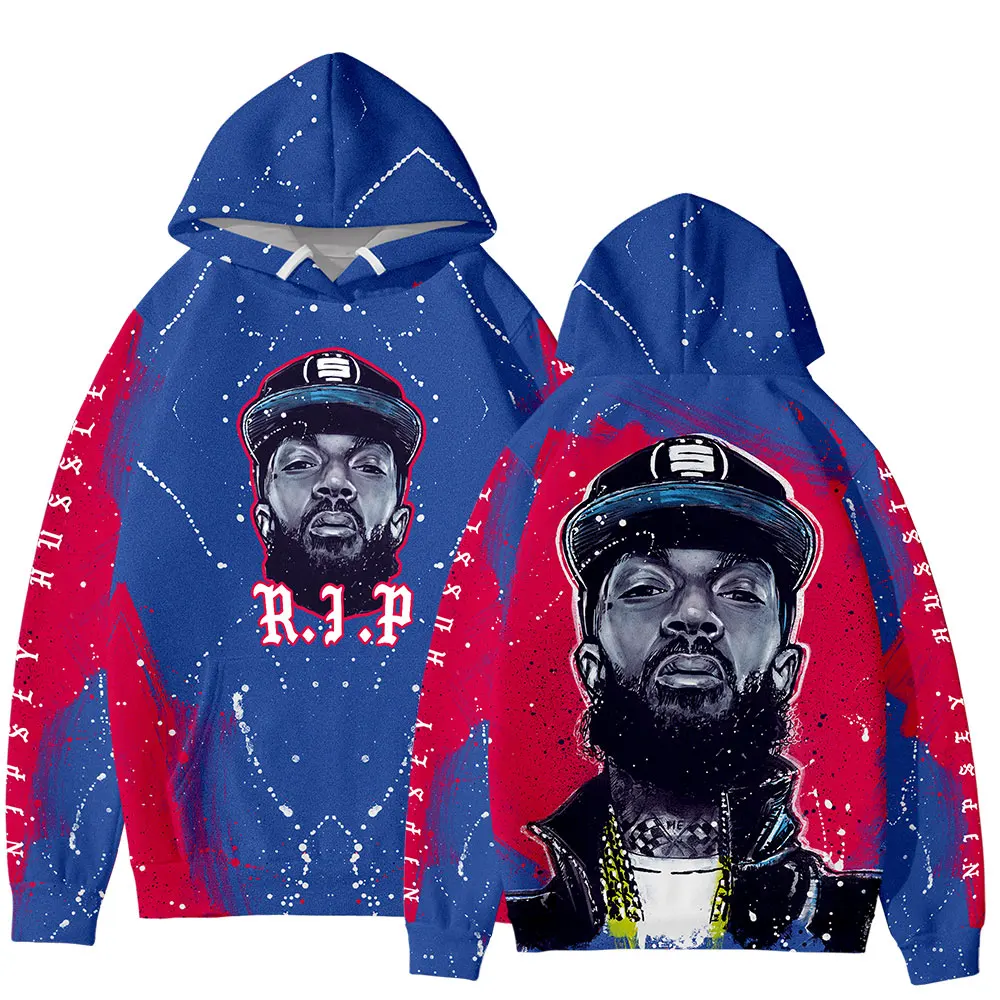Хип-хоп Nipsey Hussle толстовки для мужчин/wo мужские 3D повседневные толстовки Горячая Распродажа Толстовка Harajuku осенняя одежда для мужчин/wo мужская верхняя одежда