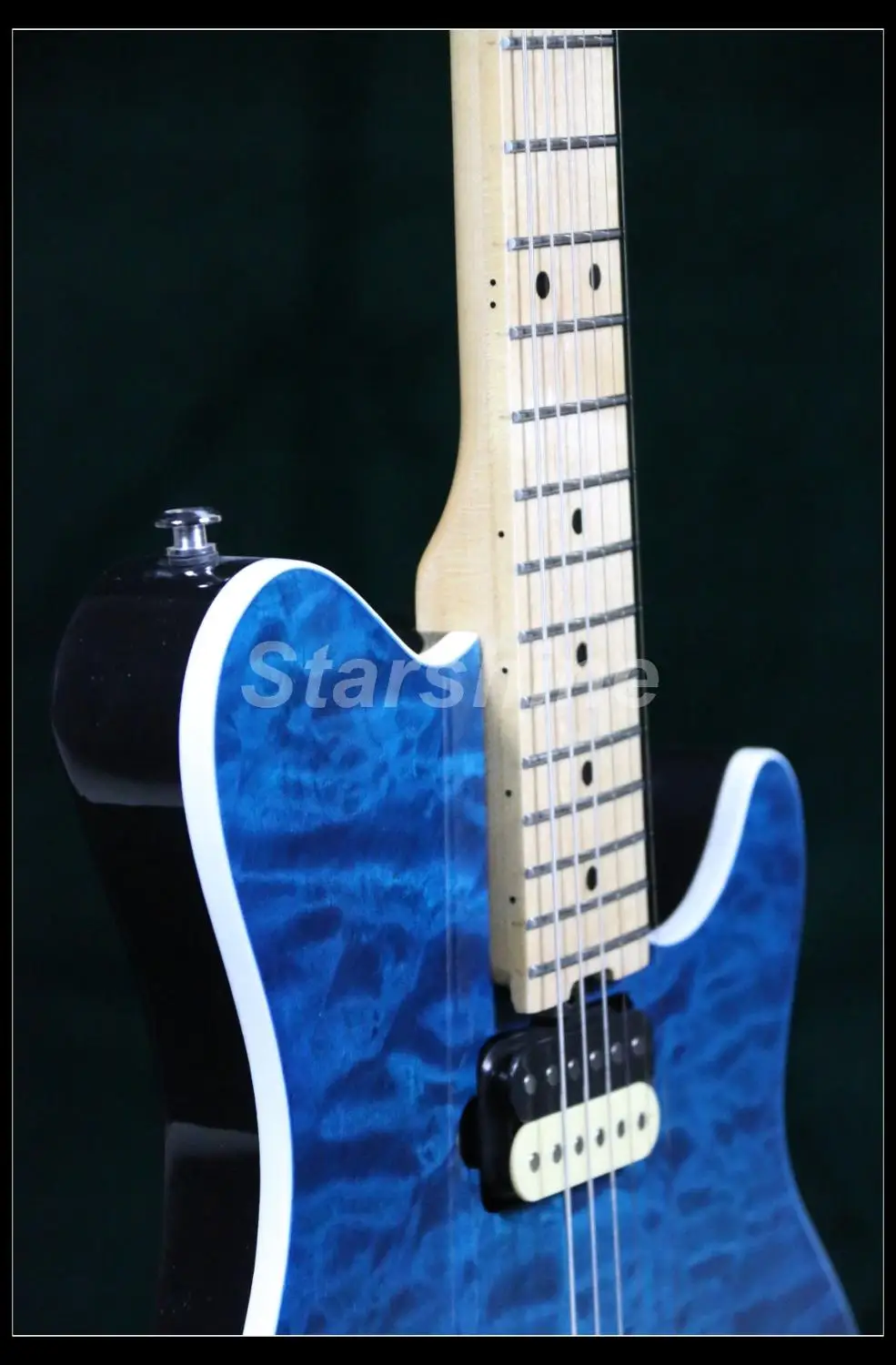 Electric Guitar CC-OPL Quilted Maple Top AXIS Style FR Bridge Zebra Pickups | Спорт и развлечения