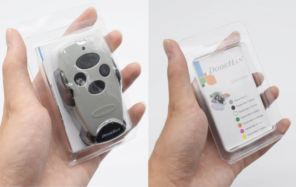 DOORHAN TRANSMITTER4 433MHz пульт для ворот DOORHAN TRANSMITTER-2 PRO брелок для барьера подходит для всех DOORHAN