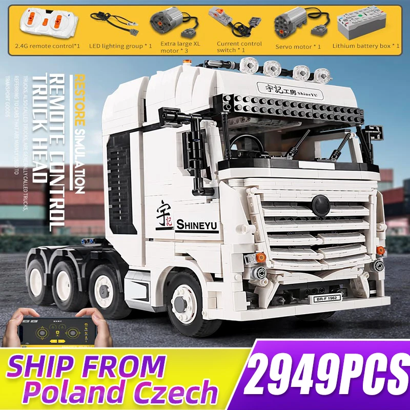 

Игрушечная модель автомобиля Yeshin, совместимая с 42043 строительными блоками, совместима с 20005 грузовиком Arocs, рождественский подарок для детей