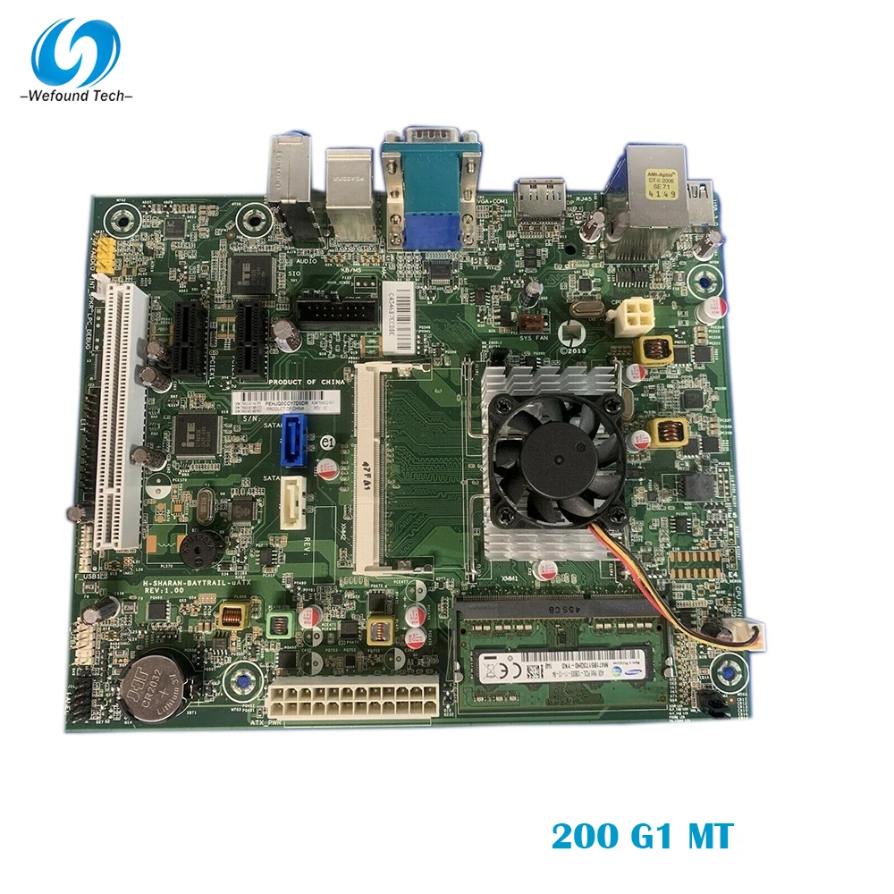 

100% рабочая настольная материнская плата для HP 200 G1 MT 776903-001 776903-501 776903-601 768622-001, системная плата полностью протестирована