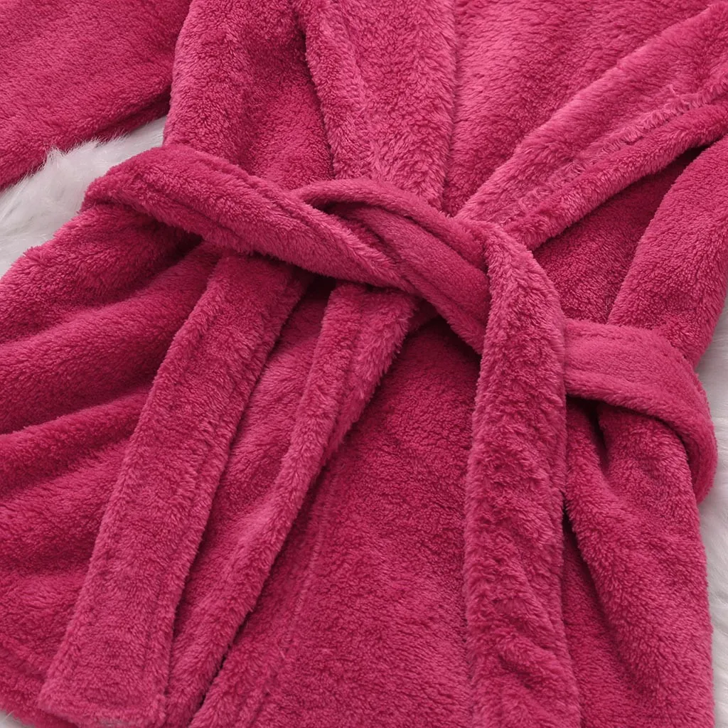 Флисовые банные халаты с капюшоном для маленьких мальчиков и девочек махровое