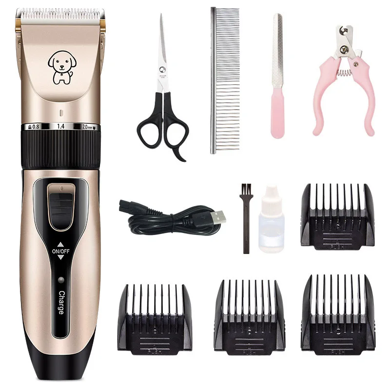 

Dog Clipper Dog Hair Clippers Grooming (Pet/Cat/Dog/Rabbit) haircut Trimmer Shaver Set Pets cordless Rechargeable Professional