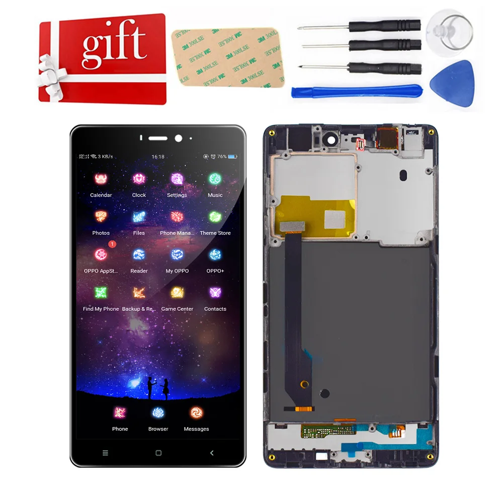 ЖК дисплей для Xiaomi Mi4c Mi 4C панель монитор M4C сенсорный экран дигитайзер стекло