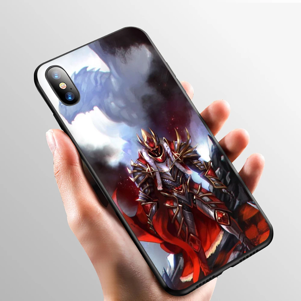 Мягкий силиконовый чехол для телефона dota 2 с логотипом iphone 5 5S SE 2020 6 6S 7 8 plus X XR XS 11 12