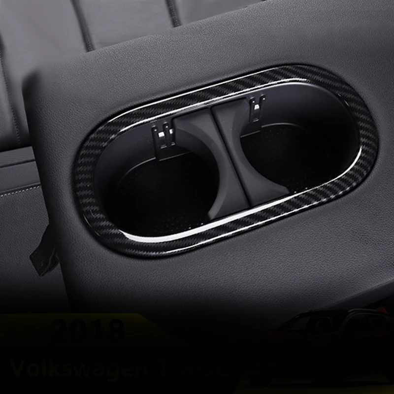 Карбон волокно заднего сиденья держатель стакана воды Кофе размещения бутылки