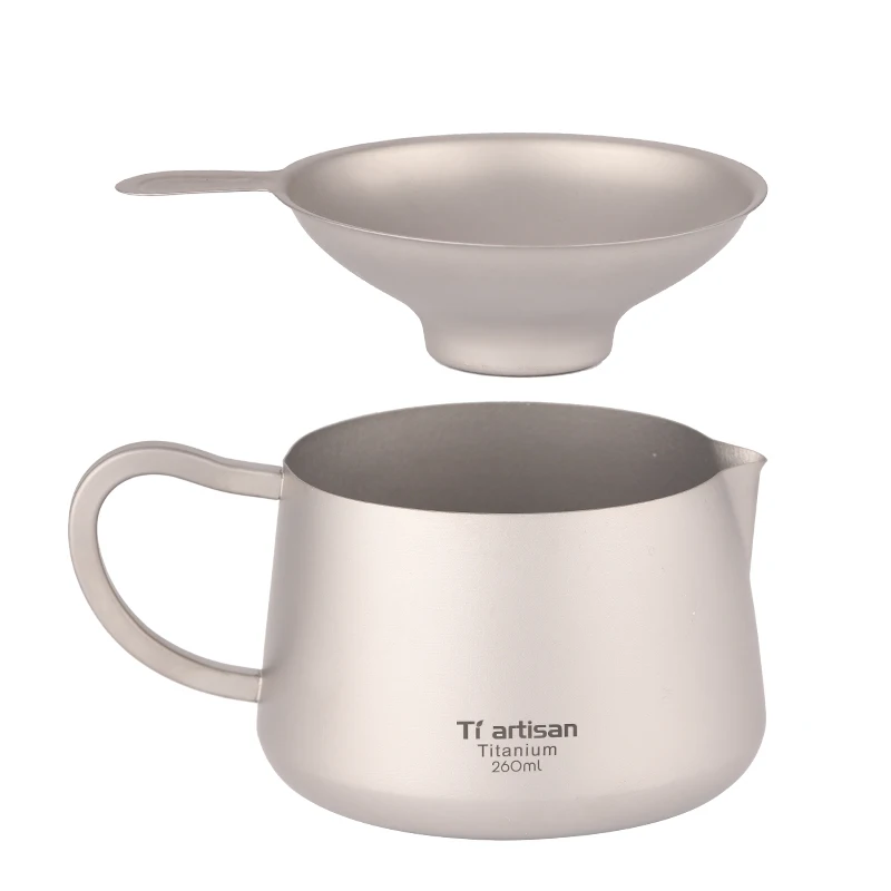 Кухонный аксессуар титановая чайная чашка с фильтром для заварки наружный