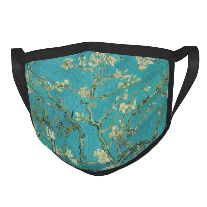

Almond Blossoms Mask Dustproof Reusable Vincent Van Gogh Face Mask Protection Cover Adult Respirator Mouth-Muffle