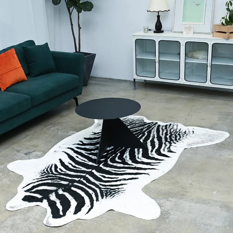 

210*160cm Zebra 3D Printed large Carpets for Living Room Anti-slip Cute Animal Throw Rugs Floor Mats bedroom Doormat Area Rug