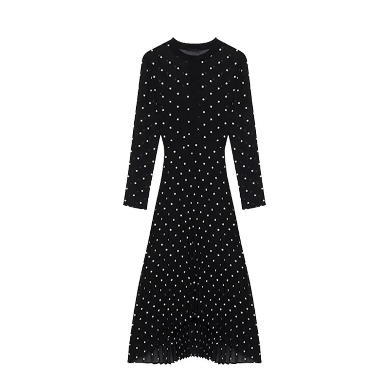 

long-sleeved fair maiden wind embroidered dress Europe and the United States women's clothing of cultivate morality