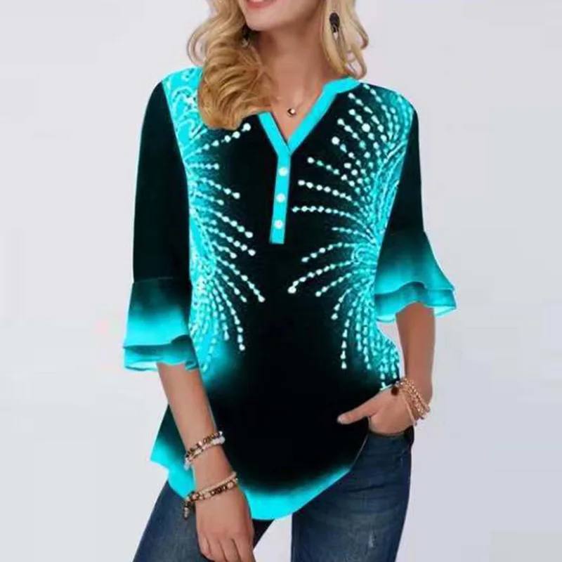 Размера плюс 5xl новая однобортная куртка с принтом позиции синего цвета