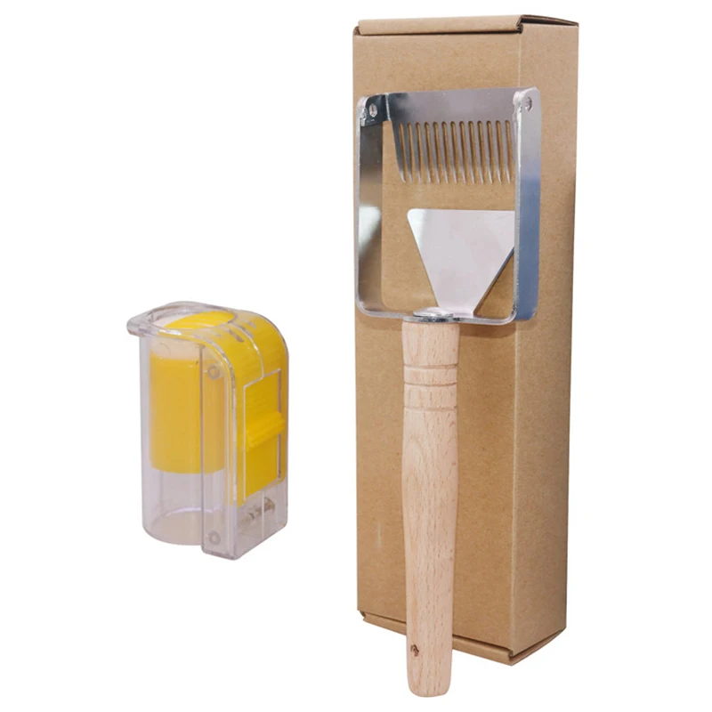 Топ! инструменты для пчеловодства костюм 1 шт два в одном мед вилка резки скребок