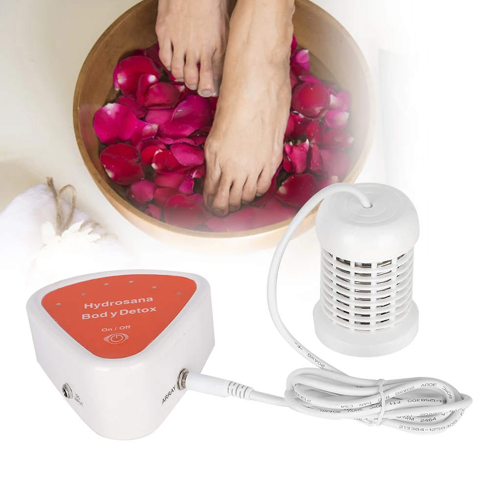 

Portable Ionic Detox Foot Bath SPA Cleanse Machine Array Health Care Cell Hydrotherapy Machine (Excluding Basin) US Plug 110~240