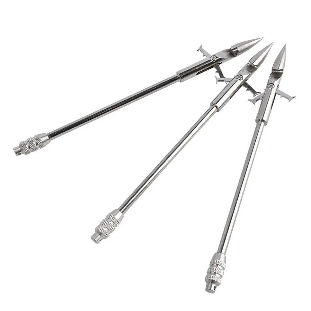 

15.5cm Fishing Darts With Box 3/6pcs Arrowhead Fishing Fishing Darts With Box Arrowhead Silver Newest