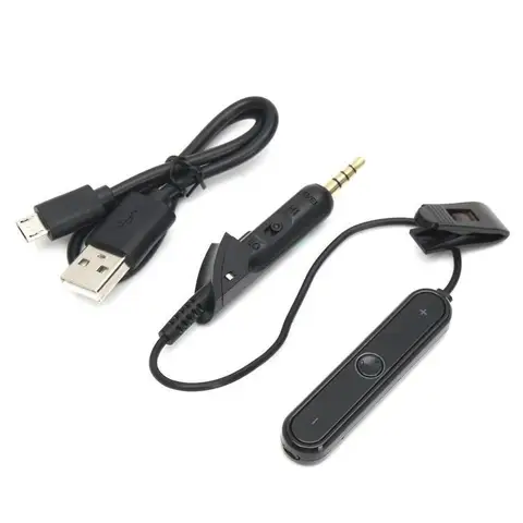 Кабель Bluetooth для наушников QC15, наушников, аудиоадаптер, приемник, соединительный кабель, гарнитура, беспроводное преобразование, короткая линия