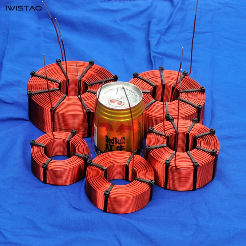 IWISTAO пустотелая катушка индуктора бескислородная медь сабвуфер кроссовер HIFI