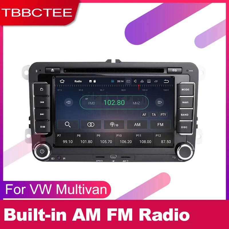 Автомобильный DVD плеер TBBCTEE 2 DIN GPS навигация для Volkswagen VW Multivan 2010 ~ 2018 автомобильный