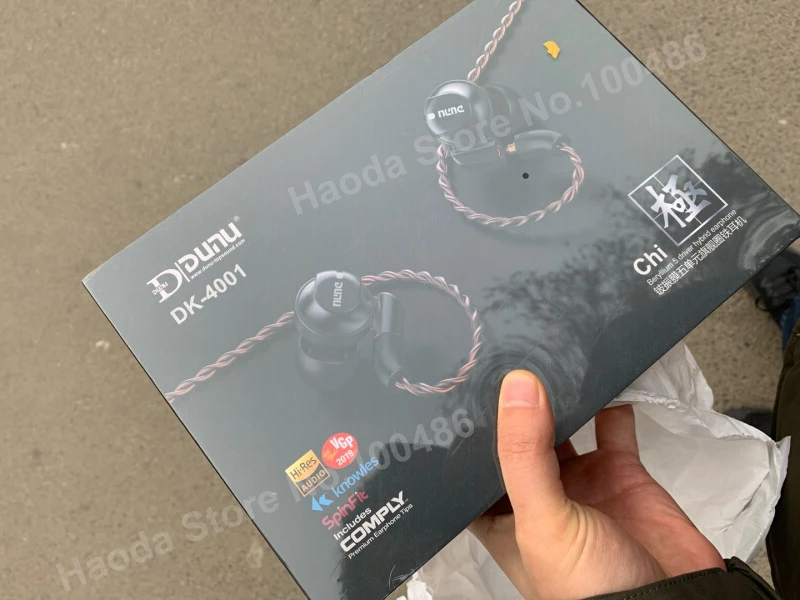 DUNU DK-4001 DK4001 HiFi Audio Hi-Res Beryllium PVD 5Driver (4 Knowles BA+1DD) Hybrid Earphone MMCX Detachable Cable A.C.I.S | Электроника