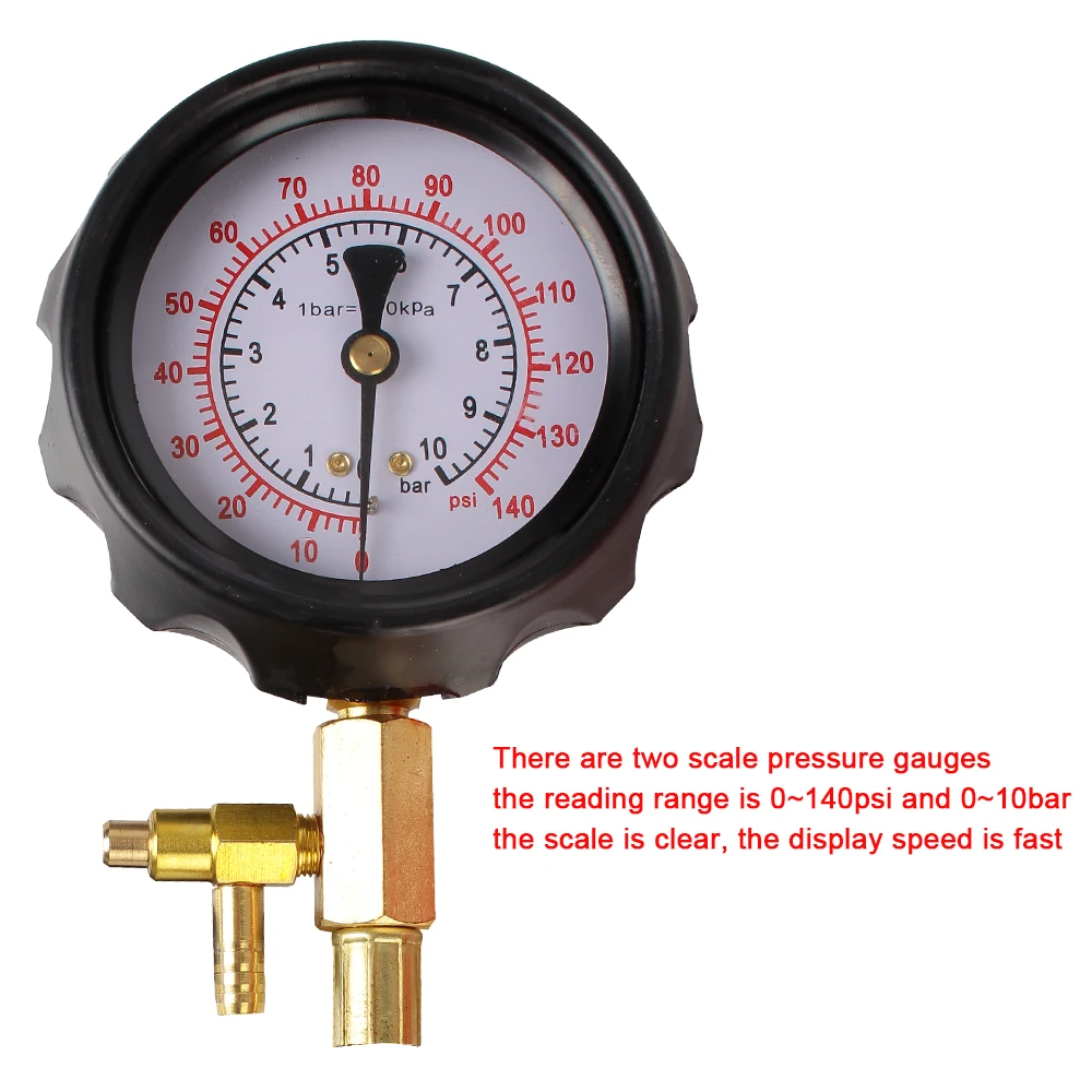 Фотометр топливного давления для тестирования насоса набор автомобиля